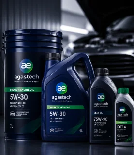 Automotive lubricants product shot